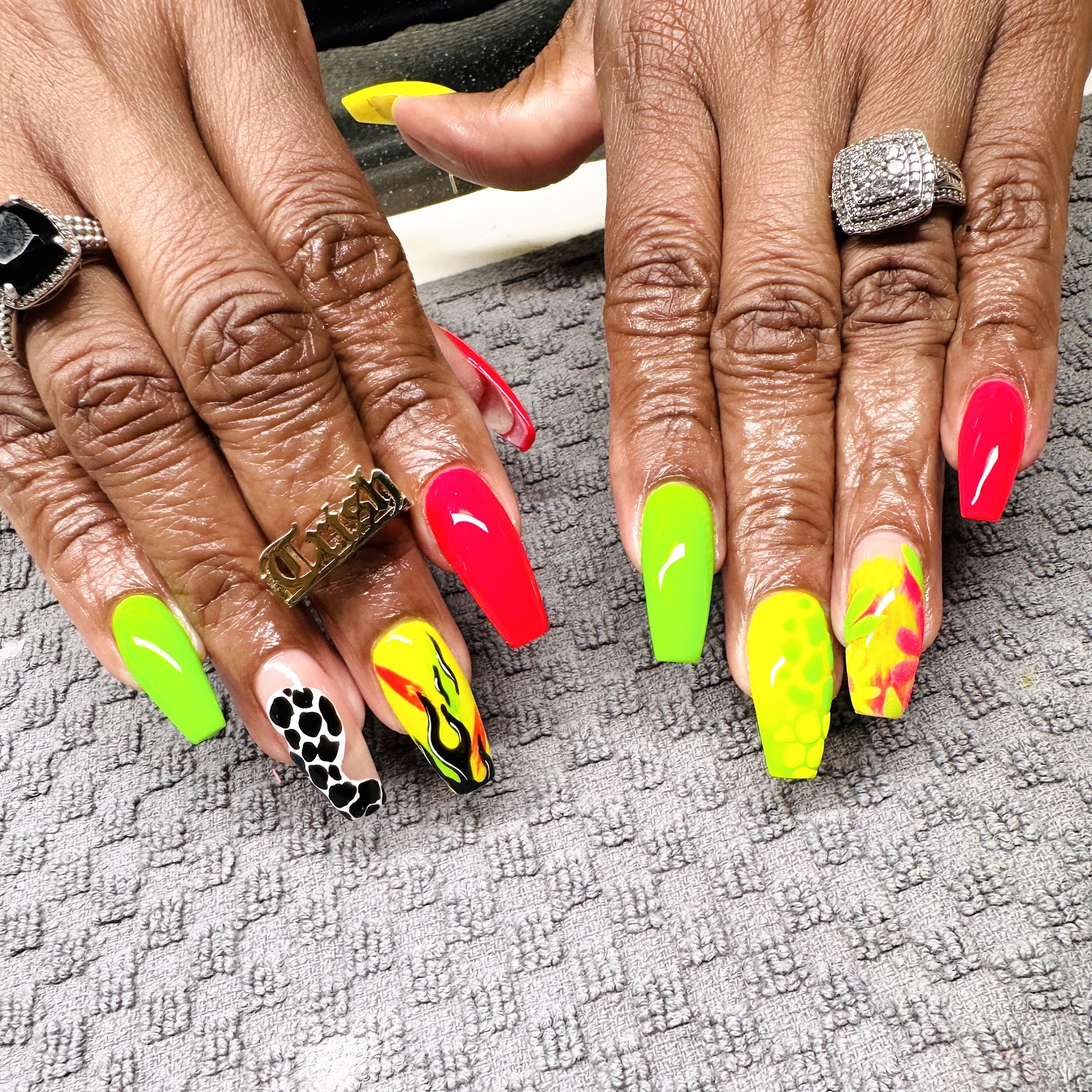 Trish Mo’Niq Nails, LLC nail work in Greenville, North Carolina